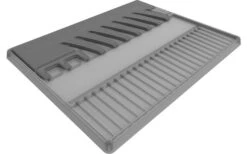 Rotho Spacewonder Geschirrabtropfer Faltbar Anthrazit -Outdoor-Camping-Grillladen 196694 2255290 1