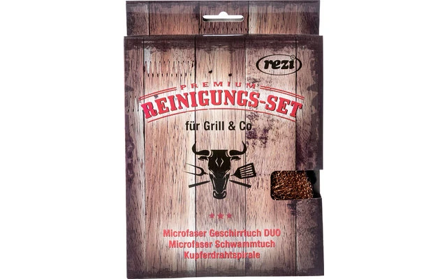 Rezi BBQ Reinigungsset 3tlg. 1 Rezi BBQ Reinigungsset 3tlg.