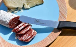 Berger Frühstücksmesser I Love Camping Rot