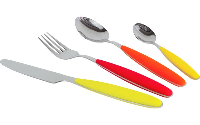 Gimex Edelstahlbesteck Set Rainbow 16 Tlg. 1 Gimex Edelstahlbesteck Set Rainbow 16 Tlg.
