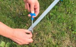 ProPlus Wäschespinne Mit Standfuß Inkl. 3 Heringe -Outdoor-Camping-Grillladen 373188 2293379