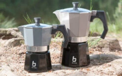 Bo-Camp Urban Outdoor Aluminium Espressozubereiter Für 6 Tassen -Outdoor-Camping-Grillladen 385633 2833624