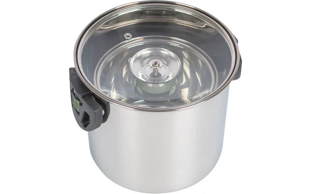 Bo-Camp Elegance Compact Edelstahl Kochtopf Set 2-tlg. 2 Bo-Camp Elegance Compact Edelstahl Kochtopf Set 2-tlg. – Bild 2