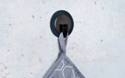 Silwy® Clever Magnet-Haken Inkl. Metall Nano Gel Pad Weiß / Schwarz -Outdoor-Camping-Grillladen 435192 3101015