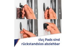 Silwy® Flex Magnet-Pins Inkl. Metall Nano Gel Pads -Outdoor-Camping-Grillladen 435402 3102375