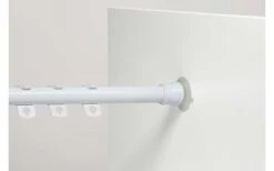 Teleskop-Kleiderstange Mit Saugfüßen 80-130cm -Outdoor-Camping-Grillladen 446750 3818314