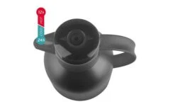 Emsa Isolierkanne Samba 1 Liter Hellgelb Transluzent -Outdoor-Camping-Grillladen 458271 3304341 3