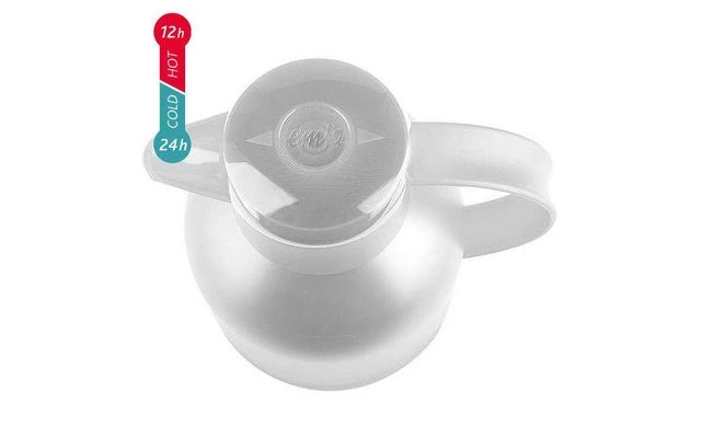 Emsa Isolierkanne Samba 1 Liter Azurblau Transluzent 2 Emsa Isolierkanne Samba 1 Liter Azurblau Transluzent – Bild 2