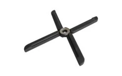 WEDO Topfuntersetzer Schwarz 25 Cm -Outdoor-Camping-Grillladen 481997 3595702