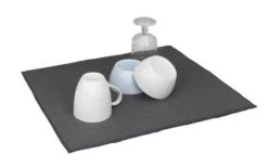 Wenko Mikrofaser Abtropfmatte Miko Blau 9 Wenko Mikrofaser Abtropfmatte Miko Blau -Outdoor-Camping-Grillladen 492272 3504779