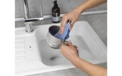 Wenko Mikrofaser Spülschwamm Miko, 2er -Outdoor-Camping-Grillladen 492293 3508825