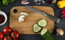 Wenko Schneidebrett Bambus 23 X 0.8 X 15 Cm -Outdoor-Camping-Grillladen 495741 3509195