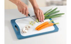 Wenko Schneidebrett Kombi 28 X 28 X 1,5 Cm -Outdoor-Camping-Grillladen 496158 3510742