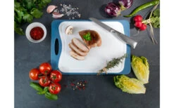 Wenko Schneidebrett Kombi 28 X 28 X 1,5 Cm -Outdoor-Camping-Grillladen 496209 3510748