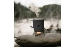 Esbit ST11.5-TI Trockenbrennstoff-Kocher Titan -Outdoor-Camping-Grillladen 504389 3453192