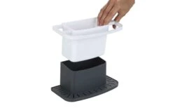 Wenko Spülbeckenorganizer Cosmo Grau -Outdoor-Camping-Grillladen 516071 3517453