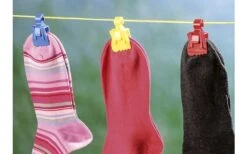 Wenko Sockenklammer Socky 7er Set 5 Wenko Sockenklammer Socky 7er Set -Outdoor-Camping-Grillladen 516533 3514190