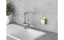 Wenko Turbo-Loc Edelstahl Schwammhalter Rostfrei, Befestigen Ohne Bohren -Outdoor-Camping-Grillladen 516854 3543944