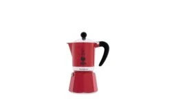 Bialetti Espressozubereiter Rainbow Rot 3 Tassen 150 Ml -Outdoor-Camping-Grillladen 525977 3479698 1