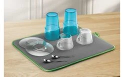 Metaltex Softex Microfaser Abtropfmatte Türkis -Outdoor-Camping-Grillladen 526316 3422696 1