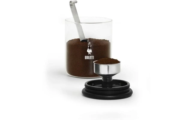 Bialetti Kaffee-Aromabehälter Glas 1 Bialetti Kaffee-Aromabehälter Glas