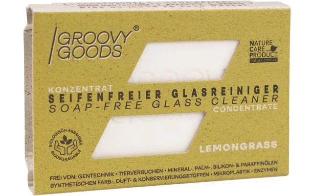 GroovyGoods Seifenfreier Glasreiniger Natural 2 GroovyGoods Seifenfreier Glasreiniger Natural – Bild 2