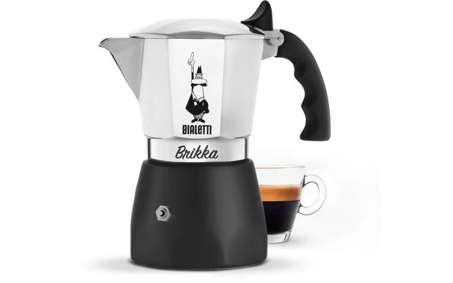 Bialetti New Brikka 2020 Espressokocher 2 Tassen 1 Bialetti New Brikka 2020 Espressokocher 2 Tassen