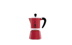 Bialetti Espressozubereiter Rainbow Rot 3 Tassen 150 Ml -Outdoor-Camping-Grillladen 549371 3531932 1