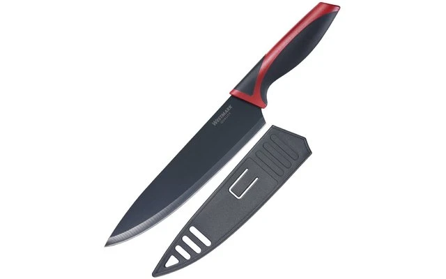 Westmark Chefmesser Klinge 20 Cm Schwarz/rot 1 Westmark Chefmesser Klinge 20 Cm Schwarz/rot