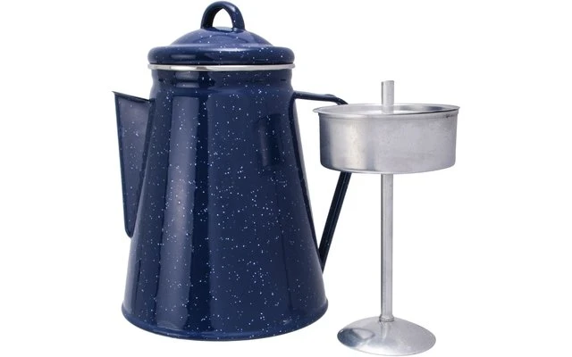 Origin Outdoors Emaille Kaffeekanne 1,8 Liter Blau 1 Origin Outdoors Emaille Kaffeekanne 1,8 Liter Blau