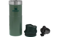Stanley Classic Trigger Action Travel Becher 470 Ml Schwarz Matt -Outdoor-Camping-Grillladen 570654 3855226 1