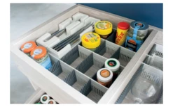 Purvario Pure Light Edition Stauleisten Set Für Schubladen 8 Stück Anthrazit / Grey -Outdoor-Camping-Grillladen 572606 3908174