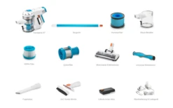 Invictus X7 Akkustaubsauger Set 14 Teilig Türkis / Weiß 6 Invictus X7 Akkustaubsauger Set 14 Teilig Türkis / Weiß -Outdoor-Camping-Grillladen 586963 4007127