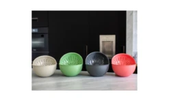 Koziol Schüssel Palsby M Servierschale Nature Coral -Outdoor-Camping-Grillladen 590487 4297603