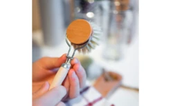 Chinchilla Wechselköpfe 3 Stück Aus Holz Inklusive Spülbürste -Outdoor-Camping-Grillladen 613887 4445459