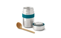 Black+Blum Black And Blum Food Flask Thermobecher 400 Ml Olive -Outdoor-Camping-Grillladen 614539 4340235