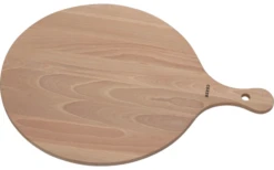 Cozze Rundes Pizzaschneidebrett Aus Buche 350 Mm -Outdoor-Camping-Grillladen 621535 4447011