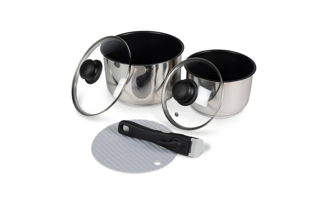 Kampa Stacker Kochset 5-teilig 1 Kampa Stacker Kochset 5-teilig