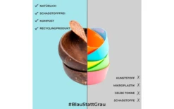 Chinchilla Kokosnussschalen Mit Löffel Und Halterung 2er-Set -Outdoor-Camping-Grillladen 636871 4445211