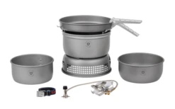 Trangia Trangiakök 25 - 9 UL Campingkochset 3- Teilig Mit Gasbrenner Set 1 -Outdoor-Camping-Grillladen 647730 4502832