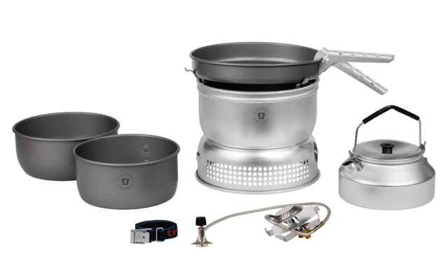 Trangia Trangiakök 25-1 HA Campingkochset 4- Teilig Mit Gasbrenner Set 1 2 Trangia Trangiakök 25-1 HA Campingkochset 4- Teilig Mit Gasbrenner Set 1 – Bild 2