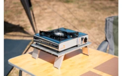 Easy Camp Tour Gaskocher Automatische Piezozündung 2200 W -Outdoor-Camping-Grillladen 670161 4628970