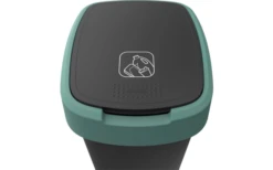 Rotho Twist Abfalleimer Mit Schwing- Und Klappdeckel 25 Liter Mistletoe Grün -Outdoor-Camping-Grillladen 689040 4830122