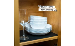 Silwy® Metall-Nano-Gel-Matte BLACK Für Magnetgläser -Outdoor-Camping-Grillladen 706547 4781084