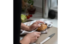 Homeys Nodigh Messer Set 4teilig Mit Geschirrtüchern Und Flexibler Schneidematte -Outdoor-Camping-Grillladen 717089 4907813