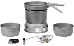 Trangia Trangiakök 27-3 UL Campingkochset 3- Teilig Mit Gasbrenner Set 1