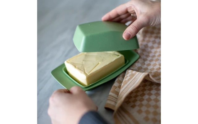 Koziol Rio Butterdose Nature Wood 2 Koziol Rio Butterdose Nature Wood – Bild 2