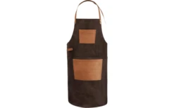Petromax Büffelleder-Schürze Mit Gekreuztem Rückenband